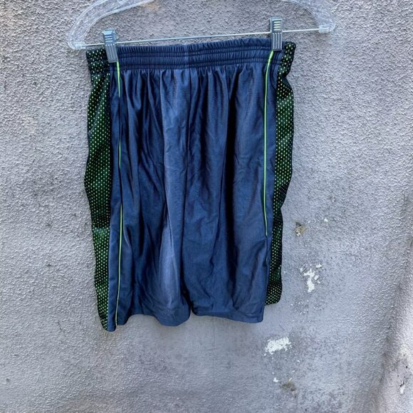 Neon and Grey Conversion Performance Medium Athletic Shorts - Picture 2 of 2